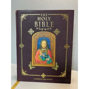 The Holy Bible Illuminated Family‎ Edition King James Version Year 2000 vintage
